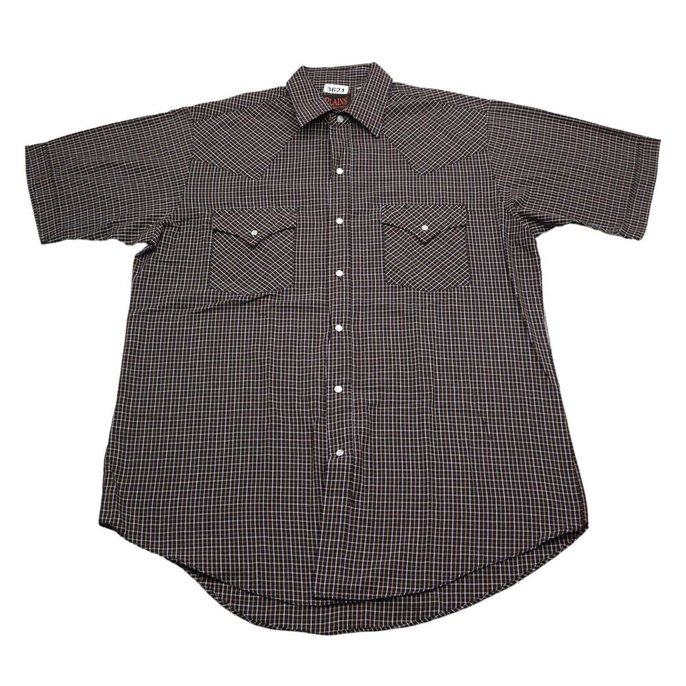 Plains Western Wear Pearl Snap